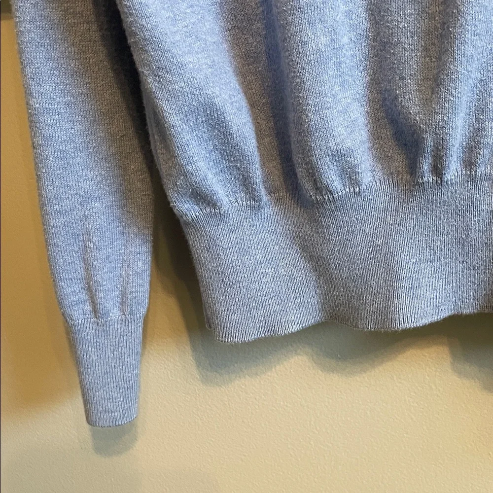 Polo Ralph Lauren Men's Light Blue V-Neck Sweater